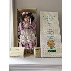 Seymour Mann Antoinette 16" Porcelain Doll FH452 Connoisseur Box COA